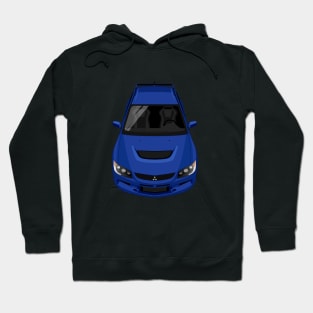 Lancer Evolution IX Evo 9 2005-2007 - Blue Hoodie